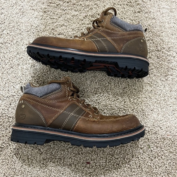 Skechers Relaxed Fit Memory Foam Boot Shoes - Picture 3 of 9